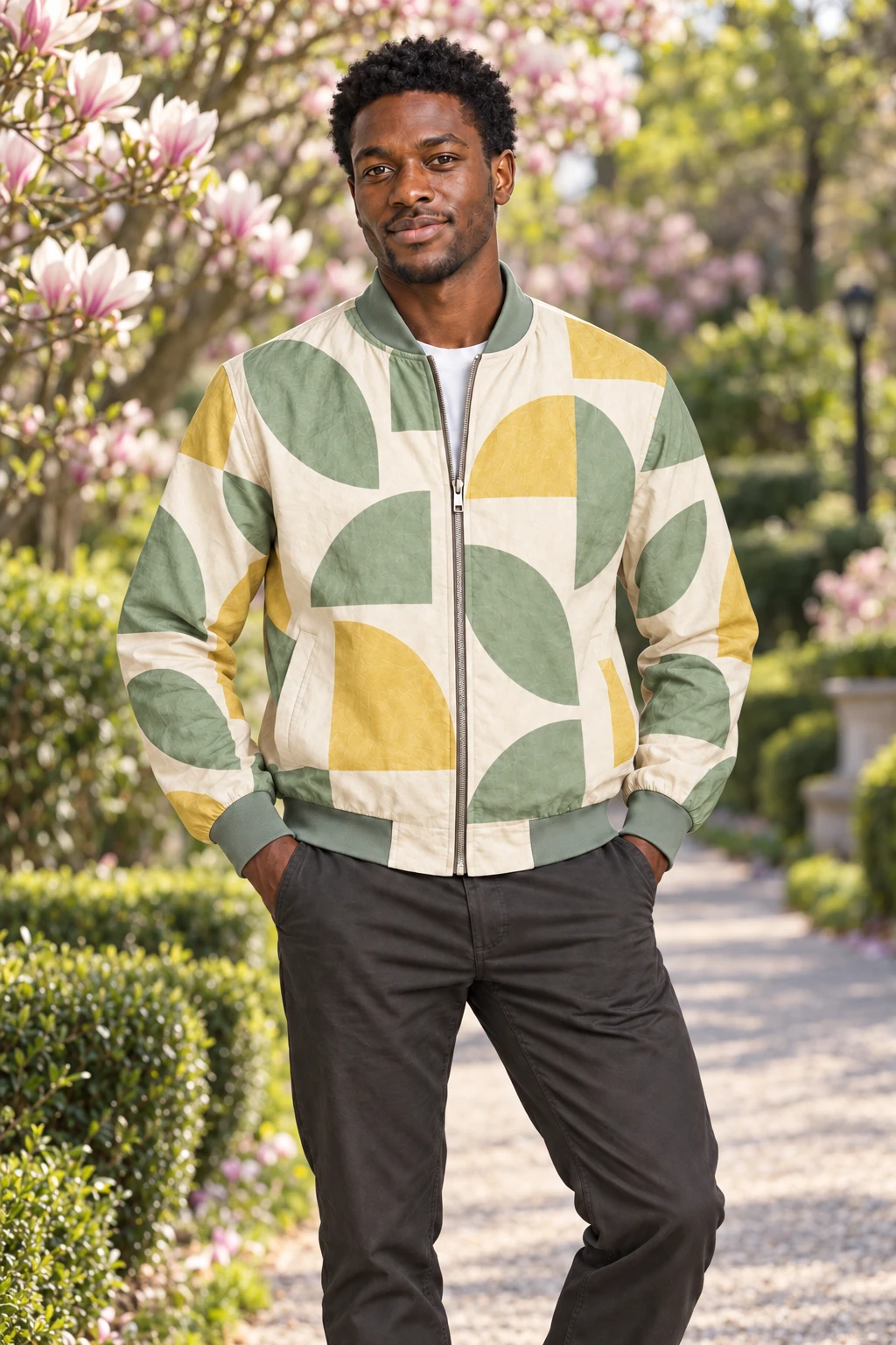 Men Orchard Bomber Jacket — front view